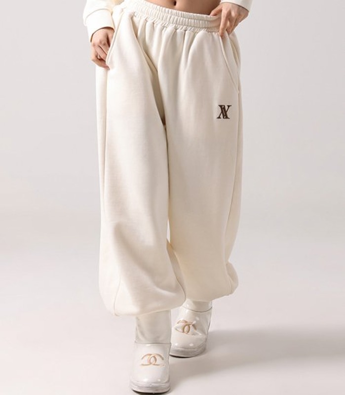 Ivy Wide Jogger Pants BUTTER