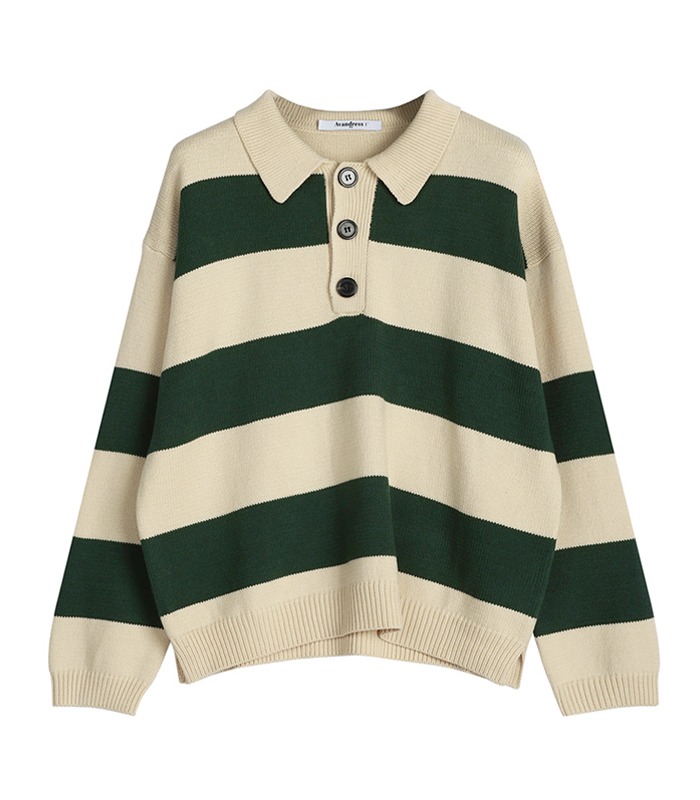 Rugby Striped Knit - 3COL